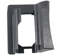Para Mercedes-Benz Clase E W212 CLS W218 Cubierta de riel de asiento negra, panel de plástico ABS sólido para proteger las pistas deslizantes de los desechos y para patadas (F)