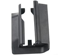 Para Mercedes-Benz Clase E W212 CLS W218 cubierta de riel de asiento negro, panel de plástico ABS sólido para proteger las pistas deslizantes de los desechos y para patadas (H)