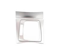 Para Mercedes Clase C W204 2007-2014 LHD Consola Central Cubierta Del Panel De Cambio Marchas 3 Piezas Acero Inoxidable YIJIAVSX