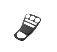 Para Mercedes Clase C W205 GLC X253 2015-2022 Alcantara Suede Car Central Control Gear Shift Panel Trim HRQCTIM(C 15-18)