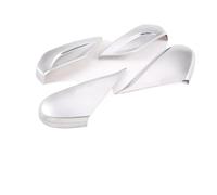 Para Mercedes Clase G W463 2019 2020 Cubierta Decorativa Lateral Para Asiento De Coche ABS Negro Brillante/fibra Carbono YIJIAVSX(Plata)