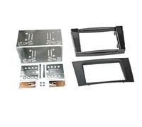 Para Mercedes CLS Tipo 219 Marco Radio Coche Montaje Marco Empotrado 2-DIN Negro
