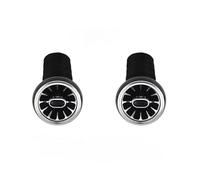 Para Mercedes Para B&enz Clase C W204 2011 2012 2013 Consola Frontal LED Coche Aire Acondicionado Ventilación CA Salida Turbo 2 Unidades Rejillas De Aire(No Led)