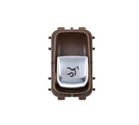 Para Mercedes Para B&enz Clase C W205 S205 X253 C200 C300 C350 C63 Para AMG Botón Control Maestro Interruptor Ventana Eléctrica Mando Botonera Elevalunas(Brown-button)