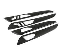 Para Mercedes Para B&enz ML GL 2012-2015 Para GLS GLE 2016-2019 Tira Moldura Para Panel Manija Puerta Interior Coche Fibra Carbono Tirador De Puerta