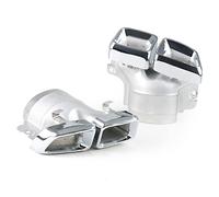 Para Mercedes Para Benz 2014 2015 ML W166/ GL X166 1 Par De Silenciador De Tubo De Escape De Coche Puntas De Acero Inoxidable Garganta Trasera