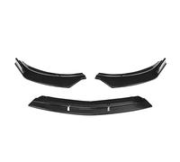 para Mercedes para Benz CLA-Class W117 2016-2020 3 Uds Separador De Parachoques Delantero De Coche Alerón Difusor Cubierta Protectora Embellecedora(Carbon Fiber Look)