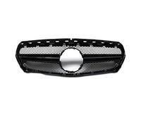 Para Mercedes Para Benz CLA W117 C117 2013 2014 2015 2016 CLA180 CLA200 CLA250 AMG Style Rejilla Delantera Parachoques Superior Rejilla Malla(Black)