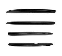 para Mercedes para Benz CLA W118 C118 CLA35 2020-2025 Rejilla De Ventilación para Parachoques Delantero Divisor De Aire Alerón Canard QAQMHVCVB(Carbon Look)