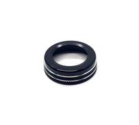 Para Mercedes Para Benz Clase AB GLK GLA CLA GLE ML GL MB X156 W176 W246 C117 AMG Embellecedor Anillo Decorativo Perilla Ajuste Volumen Automóvil(Black)