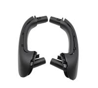 Para Mercedes Para Benz Clase C W203 C200 C220 2000-2007 Tiradores Puerta Interior Delantero Izquierdo Derecho Coche Manijas Interiores Coche(Black Front 2pcs)