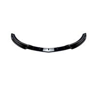 para Mercedes para Benz Clase C W204 Pre-Facelift/Versión Estándar 2007-2010 - Labio Difusor/Splitter para Parachoques Delantero Alerón Delantero para Coche(Glossy Black)