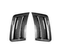 para Mercedes para Benz Clase C W204 S204 2007-2010 Divisor De Parachoques Delantero Cubierta Salida Ventilación Lateral Embellecedor De Cuchilla(Carbon Pattern)