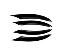 para Mercedes para Benz Clase C W205 C180 C200 C260 2019-2021 Divisor De Parachoques Delantero Alerón Lateral Rejilla De Ventilación Y Cortavientos QAQMHVCVB(2 Carbon Look)