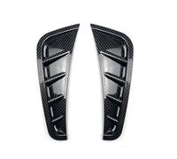 para Mercedes para Benz Clase C W205 C180L C260L 2019-2024 Parachoques Delantero Rejilla De Ventilación Marco De Admisión Alerón Divisor DYDGUTUFB(Carbon Fiber Look)