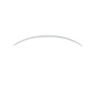 para Mercedes para Benz Clase C W206 C200 C260 C300 C43 C63 para AMG 2022 hasta Arriba Alerón Trasero Divisor ala por ABS Coche Alerón Trasero(Blanco)