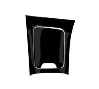 Para Mercedes Para Benz Clase C W206 C200 C260 C300 LHD Consola Central Coche Panel Cambio Marchas Embellecedor Decorativo Estilo Automóvil(Black)