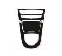Para Mercedes Para Benz Clase E W213 2016 2017 2018 ABS Car-styling Interior Center Console Gear Shift Panel Cover Frame Sticker Trim(Bright Black)