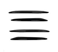 para Mercedes para Benz Clase E W213 S213 AMG para Line Pre-Facelift 2016-2020 Divisor De Parachoques Delantero Embellecedor De Luz Antiniebla IENQBVL(Gloss Black 4Pcs)