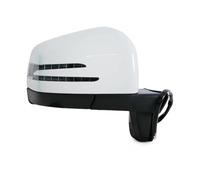 Para Mercedes Para Benz Clase G W463 G55 G65 G550 G500 G400 G350 1992-2017 Conjunto Cubierta Espejo Retrovisor Coche Lef/derecha RESPUNEKBAH(Only Right White)