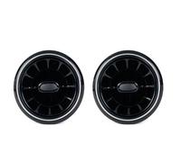 Para Mercedes Para Benz Clase V W447 Para Vito V250 V260 Salpicadero Del Coche AC Aire Acondicionado Salida Turbo(2pcs Silver)