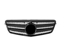 Para Mercedes Para Benz E W212 E250 E300 E350 E500 2010-2013 Rejilla De Parachoques Delantero YIJIAVSX(AMG-Glossy Black)