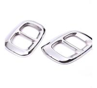 Para Mercedes Para Benz GLA 200/220/260 X156 2015-2018 Silenciador De Tubo De Escape De Acero Inoxidable Para Coche Cubierta De Punta Adornos(Plata)
