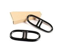 Para Mercedes Para Benz GLA Clase H247 2020 2021 Accesorios De Marco De Garganta Trasera De Coche Cubierta De Tubo De Escape Exterior(Black)