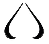 para Mercedes para Benz GLA-Class GLA220 250X156 2 Uds. Parachoques Delantero Negro para Coche Alerón Divisor Labios Embellecedor ABS 2017 2018 2019