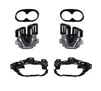 Para Mercedes Para Benz GLB Clase X247 GLB220 GLB250 GLB35 Hasta AMG, Silenciador De Tubo De Escape De Coche, Accesorios De Tubo De Escape(220 UP TO 45 BLACK)