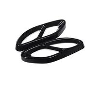 Para Mercedes Para Benz GLC C Clase E C207 Coupé 2014 2015 2016 2017 W212 W213 W205 X253 C180 C200 Embellecedores De Escape Tubo de escape(Negro)