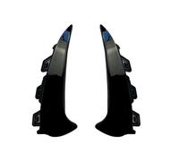 para Mercedes para Benz H247 GLA200 GLA220 GLA250 GLA35 AMG 2020-2023 Alerón Divisor De Parachoques Trasero Cubierta Ventilación De Aire FIXCOR(Glossy Black)
