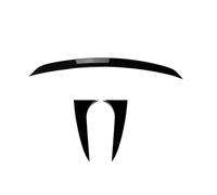 para Mercedes para Benz para CLA Clase Freno Disparo X117 2013-2019 ala Trasera Superior Y Alerón Lateral Kit Carrocería Coche Modificación Alerón Trasero Alerón