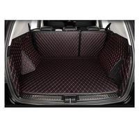 para Mercedes para Benz para GLC Clase para X253 2015-2020 Alfombrilla Maletero Trasera Completa Bandeja Protectora Revestimiento Bandeja Maletero(Negro Rojo,B)