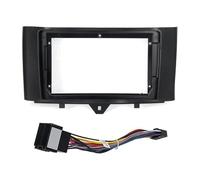 para Mercedes para Benz para Smart para Fortwo 2011-2015 Embellecedor De Radio De 9 Pulgadas Marco DVD Panel De Control Cable De Alimentación CANBUS POMPOMPUR