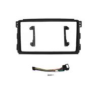 para Mercedes para Benz para Smart para Fortwo W451 2005-2010 Panel Unidad Principal 2 DIN para Radio 9 Pulgadas Reproductor Estéreo Android Y Marco del Tablero POMPOMPUR(Frame with Cable)