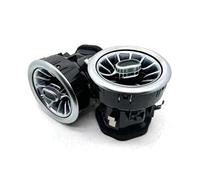 Para Mercedes Para Benz Para Vito 2020-2021 A4478308502 Refit Car Front Interior Dashboard A/C Air Outlet Turbo Conditioning Vent(2PC All Silver)