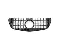 Para Mercedes Para Benz Para Vito W447 2014-2019 Parachoques Delantero Estilo GT Parrilla Negro Brillante Tuning rejilla parachoques(Negro)