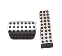 Para Mercedes Para Benz R129 Clase SL 1990-2002 W202 Clase C 1994-2000 Kits De Cubiertas De Pedales De Apoyo De Freno De Gas Cubiertas De Reposapiés(AT 2pcs)