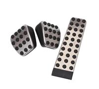 Para Mercedes Para Benz R129 Clase SL 1990-2002 W202 Clase C 1994-2000 Kits De Cubiertas De Pedales De Apoyo De Freno De Gas Cubiertas De Reposapiés(MT 3pcs)