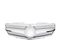 Para Mercedes Para Benz R230 SL Clase W230 2003-2006 SL500 SL550 SL600 2 Puertas Convertible AMG Rejilla Delantera Parrilla Superior Capó Malla Rejillas Frontales Radiador(Chrome)
