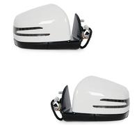Para Mercedes Para Benz W164 X164 ML GL Cl 2005-2011 1668100164 1668100264 Espejo Retrovisor Eléctrico Para Coche Conjunto Espejo Puerta Lateral RESPUNEKBAH(A Pair White)