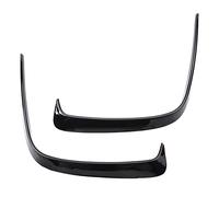 para Mercedes para Benz W176 A200 A250 A45 AMG 1 Par Coche Negro ABS Parachoques Trasero Splitter Spoilers Canard 2013-2016
