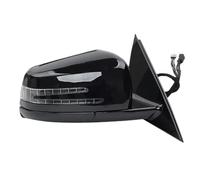 Para Mercedes Para Benz W204 C63 C200 C180 2006-2013 Conjunto Espejo Puerta Lateral Lámpara De Señal Giro Plegable Eléctrica Para Coche RESPUNEKBAH