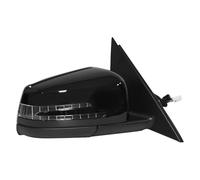Para Mercedes Para Benz W204 Sedán 2009-2015 17 Pines Sin Ángulo Muerto, Conjunto De Espejo Lateral Con Intermitente(1pc right)