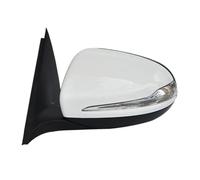 Para Mercedes Para Benz W205 Clase C C180 C300 C200 C260 2014 2015 2016 2017 2018 Montaje De Espejo Retrovisor Eléctrico Lateral Coche Punto Ciego Completos Espejos Retrovisores(BLANCO,Izquierda)