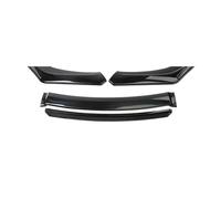 para Mercedes para Benz W205 W204 W211 W117 para AMG Parachoques Delantero Deflectores Alerones Divisores Kit De Carrocería Difusor(Glossy Black)
