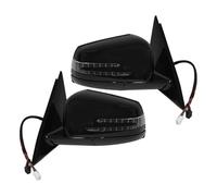 Para Mercedes Para Benz W212 E250 E300 E350 E400 E550 E63 AMG 2010-2016 20 Pines Conjunto De Espejo Retrovisor Lateral De Coche RESPUNEKBAH(Izquierda y Derecha)