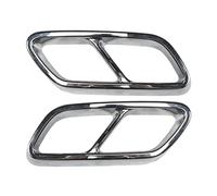 Para Mercedes Para Para Benz Clase C W206 Accesorios De Coche Silenciador De Escape Trasero Cubierta De Tubo Embellecedor(Chrome)