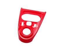 Para Mercedes Para Smart 453 Para Fortwo Para Forfour W453 2015-2020 Cubierta Del Panel De Cambio De Marchas Del Coche Adhesivo Decorativo Interior Molduras Interiores De Coche(Red)